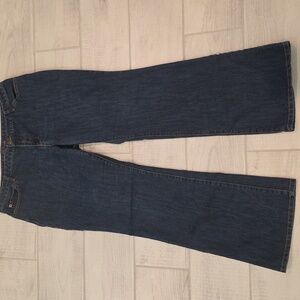 Michael Kors Women's Size 16 Bootcut Blue  Stretch Jeans